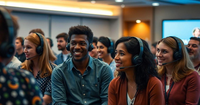 Serviço de tradução simultânea transforma eventos em experiências multilíngues eficazes