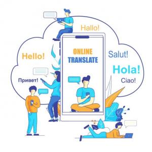 Serviço de tradução online