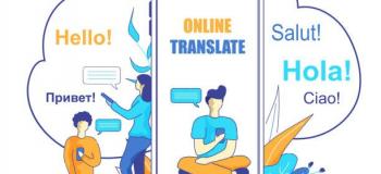 Serviço de tradução online
